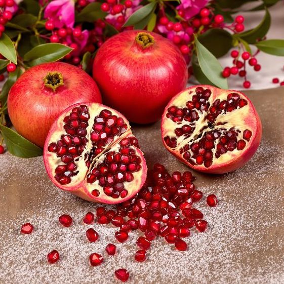 granát jablko plody min